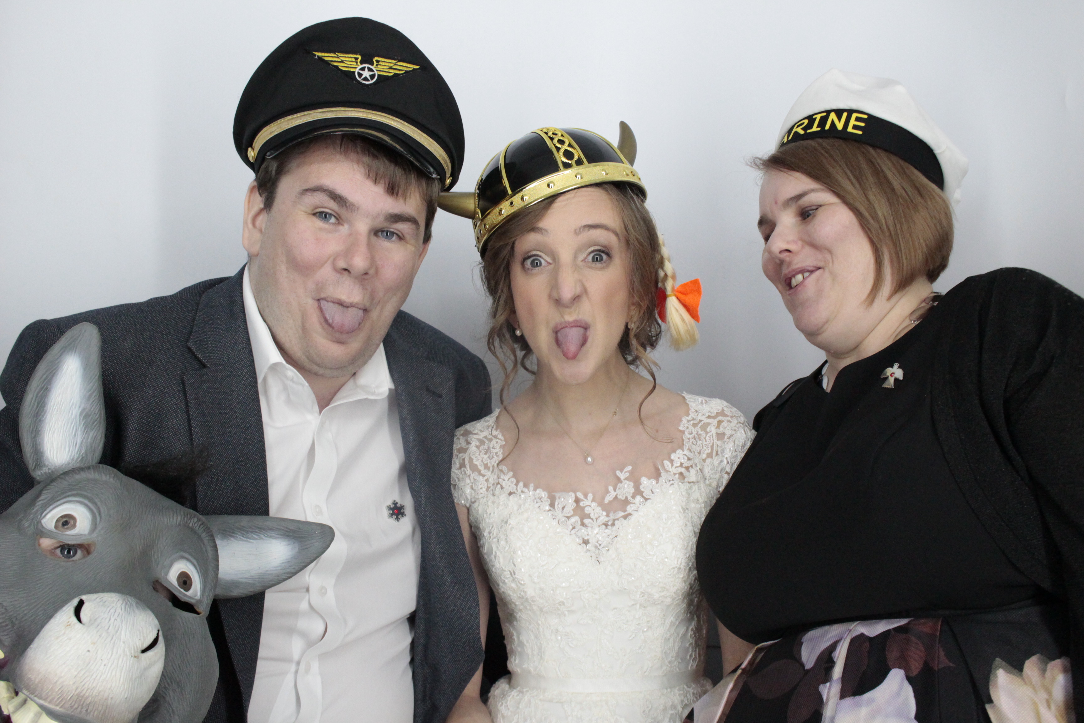 Hannah and Brett's Wedding | View more photos from the event at gallery.myphotoboothexperience.co.uk/u/MyPhotoBoothExperienceLtd/Hannah-and-Bretts-Wedding